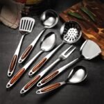 SteelCrafte Stainless Steel Kitchen Utensil Set