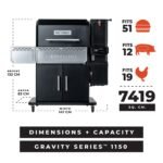 Gravity-Feed 1150 Charcoal BBQ & Smoker Starter Pack - Image 8