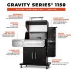 Gravity-Feed 1150 Charcoal BBQ & Smoker Starter Pack - Image 12