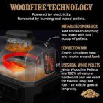 Woodfire Pro XL Electric BBQ Grill & Smoker - Image 4